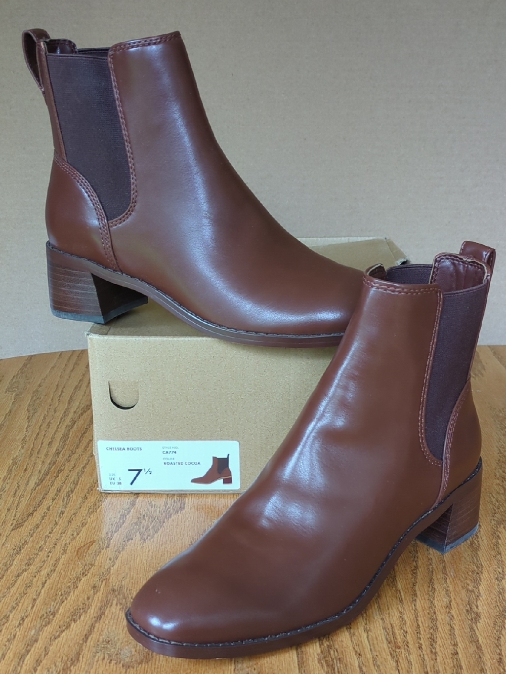 J. Crew Chelsea Ankle Boots In Roasted Cocoa